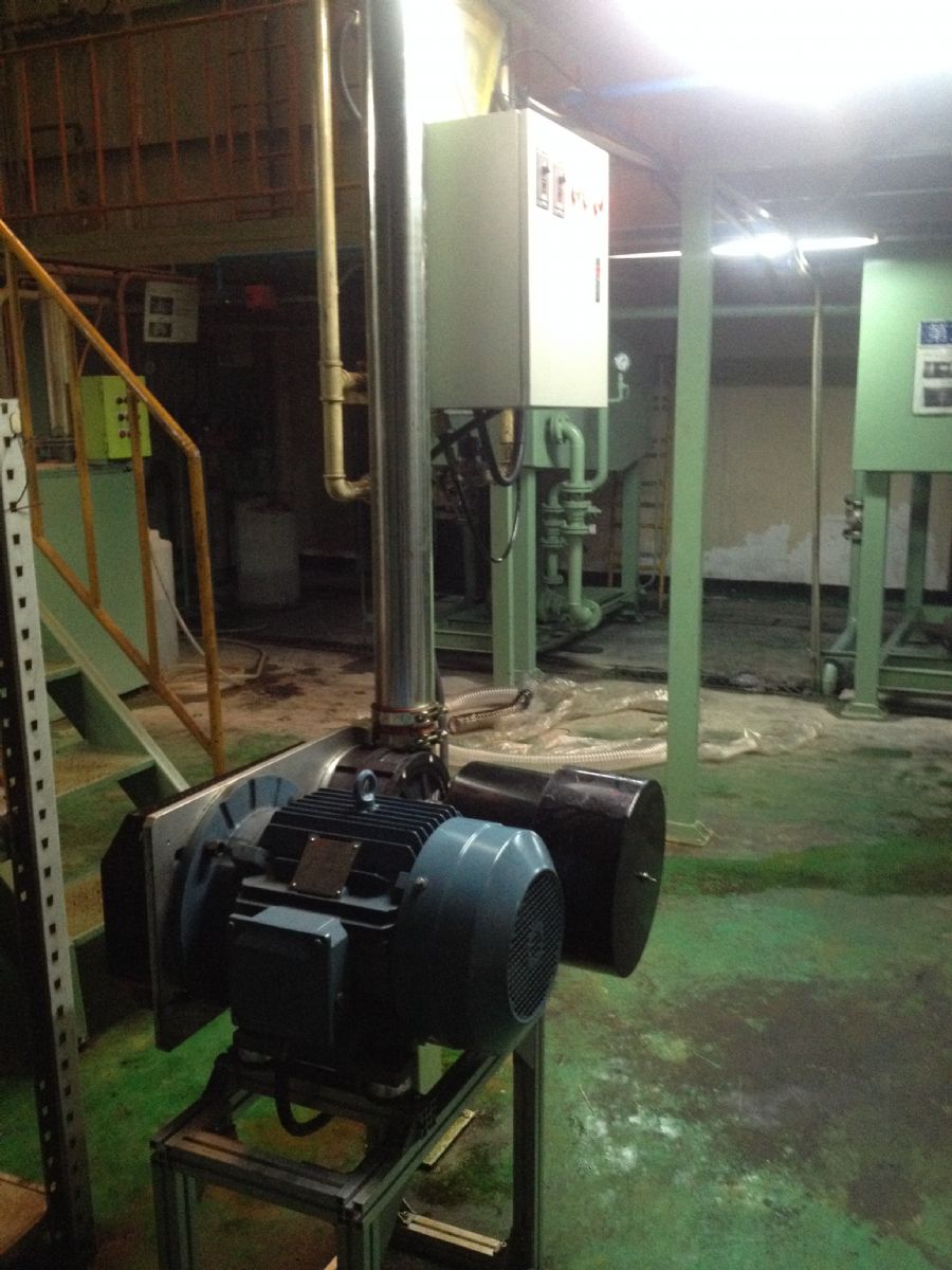 高壓風機，風刀干燥系統(tǒng)，高速渦輪風機吹干汽車輪廓，汽車鋼圈